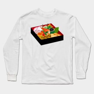 Japanese cartoon food Long Sleeve T-Shirt